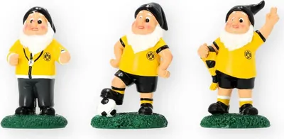 Produktbild von Borussia Dortmund BVB Gartenzwerg Set