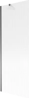 Obrázek produktu pro Mexen Next vanová zástěna 1-křídlová 70 x 150 cm, proužky, gun metal - 895-070-000-00-09-95