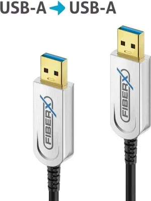 Produktbild von Purelink FiberX FX-I640-015 USB 3.2 USB-A AOC Glasfaserkabel, 15.0m