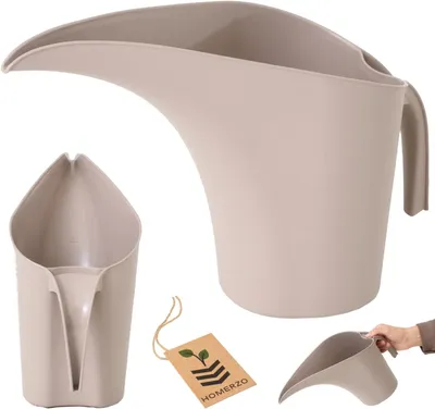 Obrázek produktu pro Konev na zalévání 2 l - Plastová konev na zalévání květin v moderních barvách - Ergonomická a stylová - Pro pokojové rostliny, zahradu, balkon a terasu