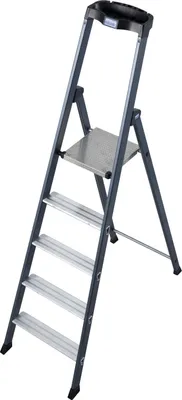 Produktbild von Krause 124197 Sepro Stehleiter Elox. 5 Stufen