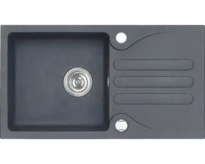 Zdjęcie produktu dla Zlewozmywak granitowy ALVEUS Galapagos Carbon 91 770x430 mm 1091214