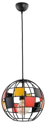 Image de Suspension 60359 BASKET noir 1xE27