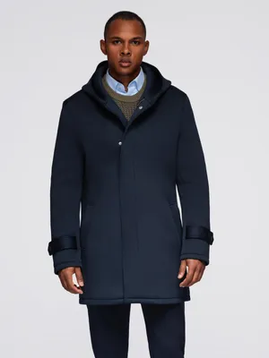 Immagine prodotto di Ombre Clothing Cappotto da uomo Yorage navy L