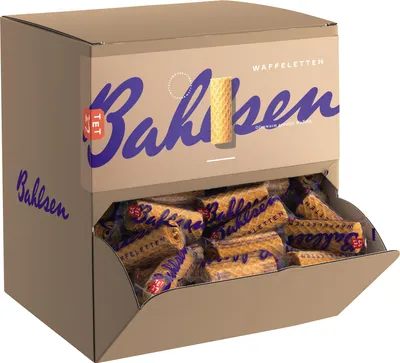 Obrázok produktu pre Bahlsen Wafflelet Dispenser Box 150 kusov x 5g Jednotlivé balenia 750g
