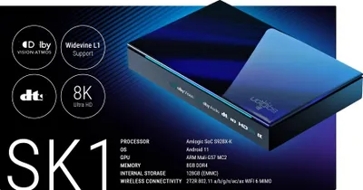 Image de Smart TV Box, Amlogic S928X-K, 8GB RAM, 128GB de mémoire, prise EU