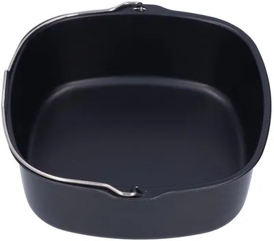 Obrázok produktu pre Forma na pečenie do fritézy – 22 cm – Forma na koláče a chlieb – Bezpečné materiály – Vhodná na…