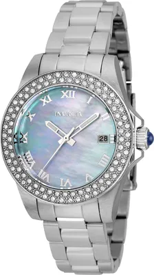 Obrázok produktu pre Invicta Angel 36071 Dámske Hodinky - Quartz Hnutie - Nerezová Oceľ s Perlovým Ciferníkom - 34 mm
