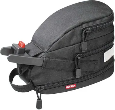 Produktbild von KLICKfix Contour Mini, Sattel, Fahrradtasche, Schwarz, 2 l, 2 kg, 220 mm