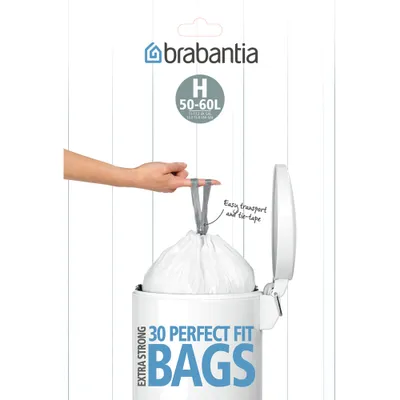 Produktbild von BRABANTIA Müllbeutel Spenderverpackung 50 l (H) 30 Stück