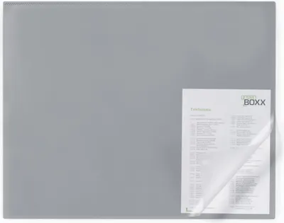 Produktbild von DURABLE Schreibunterlage 650x500 mm mit Kantenschutz und transparenter Abdeckung 5 ST 729310