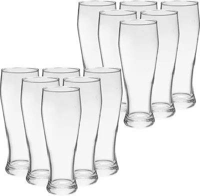 Produktbild von Van Well Bavaria Weizenbierglas 0,5 l geeicht 12er Set