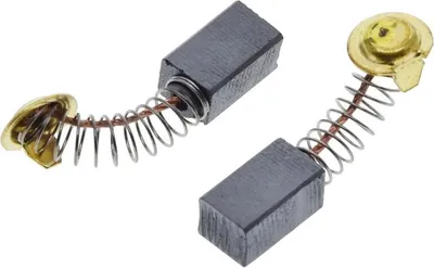 Produktbild von 2x Trade-Shop Motorkohlen Kohlebürsten 6,5x7,5x12/14mm kompatibel mit Einhell TC-SM 2131, TH-SM 2131, BT-SM 2131 Zug-Kapp-Gehrungssäge