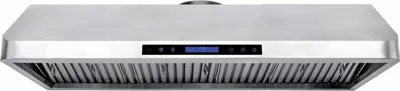 Immagine prodotto di Cappa aspirante a parete Combisteel Gastro 120 cm – 1530 m³/h, con motore e illuminazione a LED.