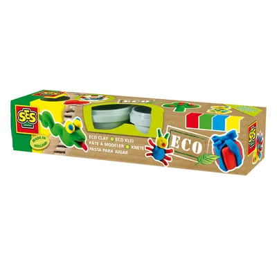 Produktbild von ECO- Feinkeramische Modelliermasse-4x90g