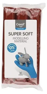 Productafbeelding van Creall Creall Superzacht Kleiblok Bruin 500g