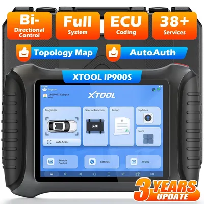 Imagen del producto de Escáner de autodiagnóstico profesional - Dispositivo de diagnóstico automotriz - Lector de códigos de error - Escáner de vehículos