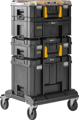 Produktbild von FATMAX TSTAK Aktions-Tower Koffer Set mit Rollwage