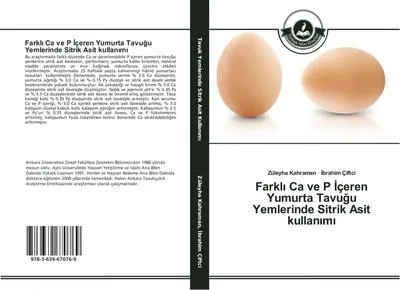 Produktbild von Farkl¿ Ca ve P ¿çeren Yumurta Tavu¿u Yemlerinde Sitrik Asit kullan¿m¿