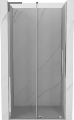 Image de Porte de douche coulissante Mexen Velar L 120 cm, transparent, chromé - 871-120-003-01-01
