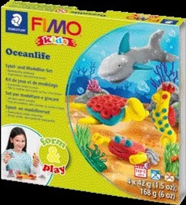Produktbild von FIMO® kids 8034 ModelliermasseModellieren und Spielen Set Oceanlife