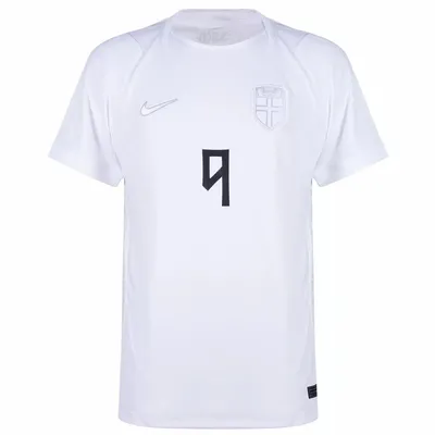 Immagine prodotto di #9 BRAUT HAALAND Terza maglia da trasferta della Norvegia per i Mondiali del 2026 TAGLIA:L