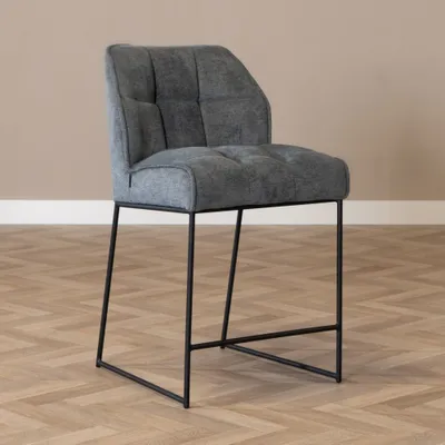 Produktbild von Bronx71 Barhocker Stoff Jelle anthrazit 70 cm