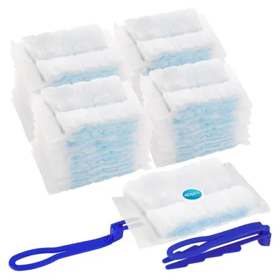 Produktbild von 40 Stück Staubmagnet Nachfüllpack Tücher für Swiffer Staubmagnet Duster Nachfüllpack mit 2 Handgriff Staubfänger Staubwedel für Swiffer Staub Entferner Staubtücher Einweg für Tierhaare Staub Schmutz
