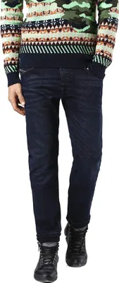 Produktbild von Diesel Belther 0677J Herren Jeans Hose Slim Straight