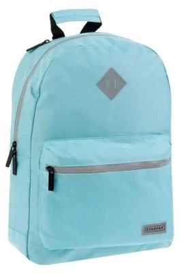 Produktbild von Starpak Schulrucksack Urban Sky Blue mit Reflektoren
