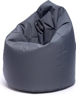 Produktbild von Ecopuf, Sako Pouf Sessel Outdoor, Sitzsack Kinder, XL, Grau Nc16