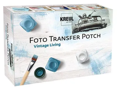 Produktbild von Foto Transfer Potch Vintage Living Creative Set