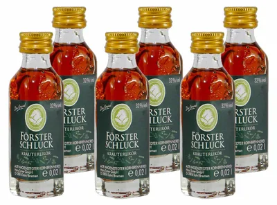Produktbild von Mackenstedter Försterschluck Kräuterlikör (25 x 0,02L)