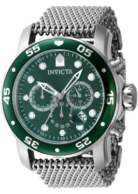 Immagine prodotto di Invicta Pro Diver 47580 Orologio da Uomo - Movimento al Quarzo - Acciaio Inossidabile con Quadrante Verde - 48 mm