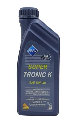 Produktbild von 1 Liter ARAL 5W-30 SuperTronic K BMW Longlife-04 Porsche C30 VW 504 00 VW 507 00 VW 503 01 MB 229.31 MB 229.51