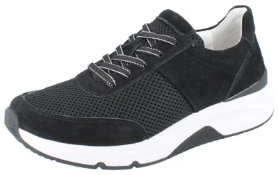 Zdjęcie produktu dla Gabor Comfort buty damskie sznurowane buty sportowe sneaker niski czarny, rozmiar buta:EUR 37 | UK 4