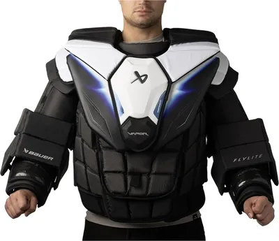 Image de Plastron Bauer Vapor Flylite Goalie Senior, Taille:XL, Couleur:Noir