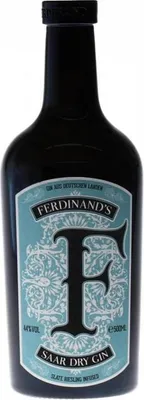 Produktbild von Ferdinands Saar Dry Gin 500ml 44% Vol.