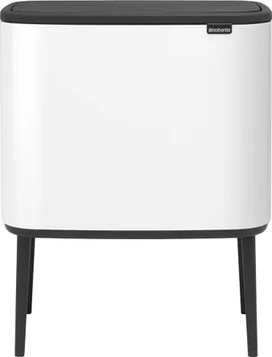 Produktbild von Brabantia Mülleimer Bo Touch Bin weiss, 11 + 23 L