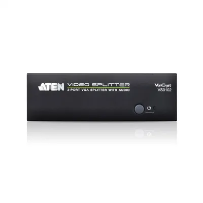 Produktbild von ATEN VS0102 VGA Video-Splitter, 450MHz, Audio, RS232, 2fach