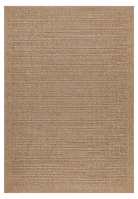 Obrázek produktu pro Carpetsale24 Vnit?ní a Venkovní Koberec Plochá Tkanina P?írodní Sisal Vzhled Vod?odolný Skandinávský Boho Styl, Velikost: 200x290 cm