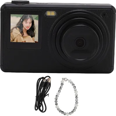 Obrázok produktu pre Digitálny fotoaparát 48 MP 4K 16x zoom s automatickým zaostrovaním a dvojitým dotykovým displejom na výlety do areálu