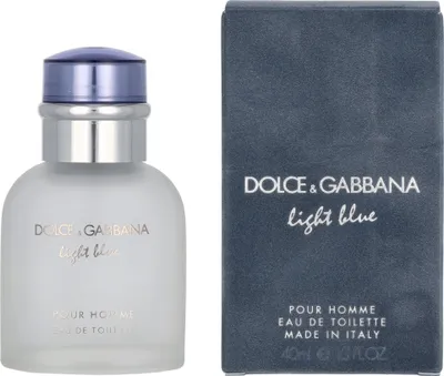 Produktbild von Dolce&Gabbana Light Blue Pour Homme, Männer, 40 ml, Spray, ALCOHOL, AQUA (WATER), PARFUM (FRAGRANCE), LINALOOL, LIMONENE, ETHYLHEXYL METHOXYCINNAMATE,..., 1 Stück(e)