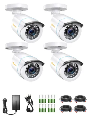 Produktbild von Anlapus 4X 1080P Video Überwachungskamera Außen, NUR für TVI DVR System
