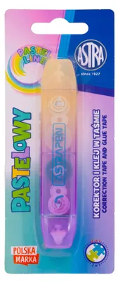 Produktbild von Korrekturstift und Klebestift 2-in-1, Astra Pastel Line
