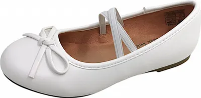 Produktbild von Jane Klain Mädchen Ballerina in Weiß, Größe 36