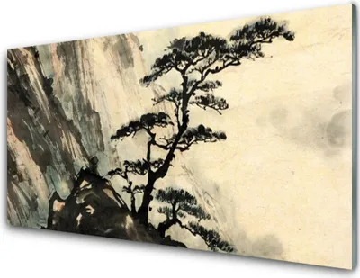 Produktbild von Acrylglasbilder 100x50 Wandbild Druck Baum Natur
