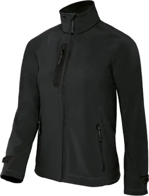 Produktbild von B&C JW938 | X-Lite Softshell / Women - Farbe: Black - Größe: XS