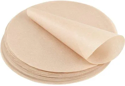 Produktbild von Bakpapier für Grill und Pfanne, 100 Blatt, Ø 20 cm, Antihaft, für Hamburger, Grill, Ofen und Dampf.