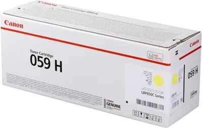 Produktbild von Canon 059 H, 13500 Seiten, Gelb, 1 Stück(e)